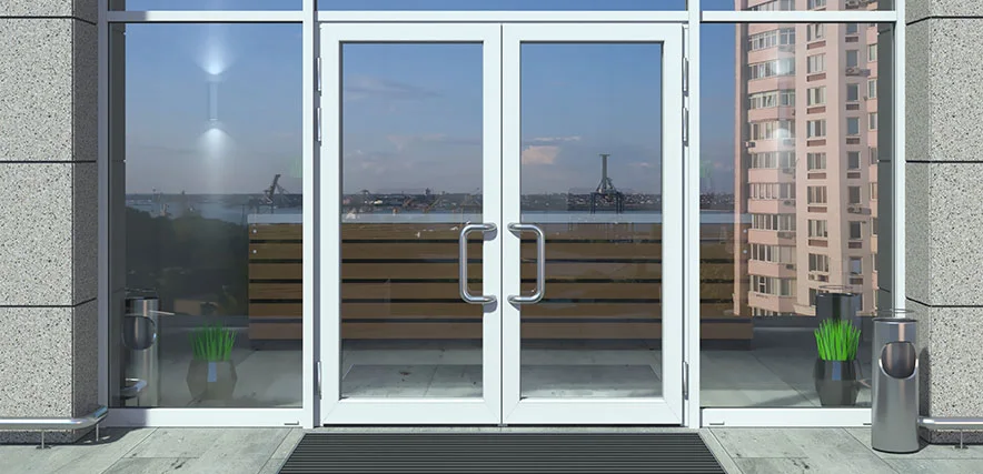 storefront glass repair in Ojus, FL